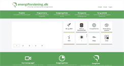 Desktop Screenshot of energiforskning.dk
